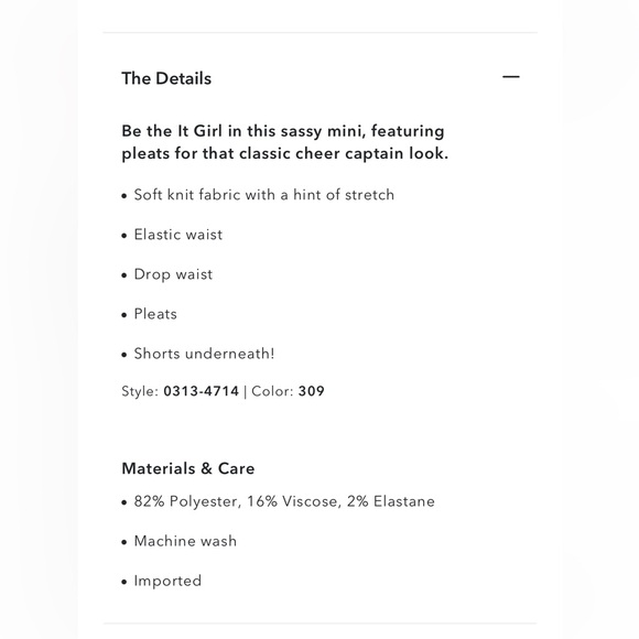 AE Pleat It Knit Plaid Skort(NWOT) - Picture 9 of 11